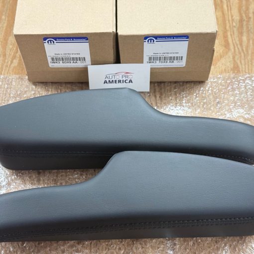 ARMRESTS for 2011-2023 CHRYSLER 300 DODGE CHARGER FRONT L&R BLACK MOPAR OEM