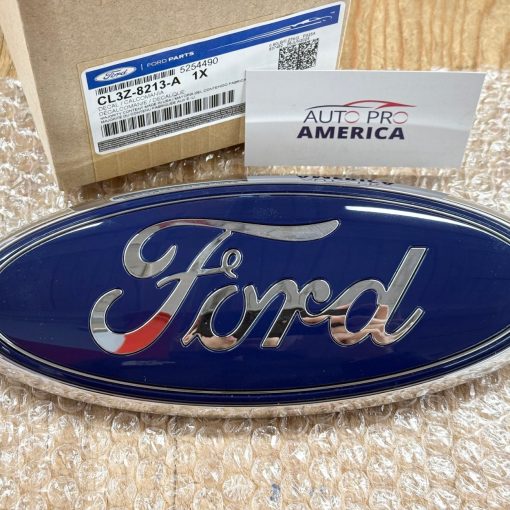 FRONT GRILLE EMBLEM FORD EXPEDITION F150 RANGER EXPLORER OEM OVAL SHAPE GENUINE