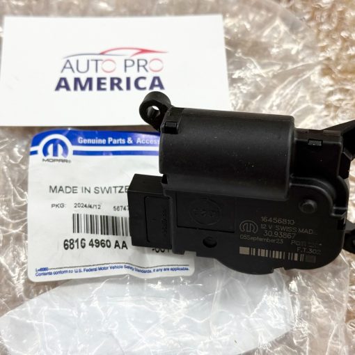 AIR INLET DOOR ACTUATOR for 2019-2026 PACIFICA VOYAGER OEM MOPAR 68164960AA