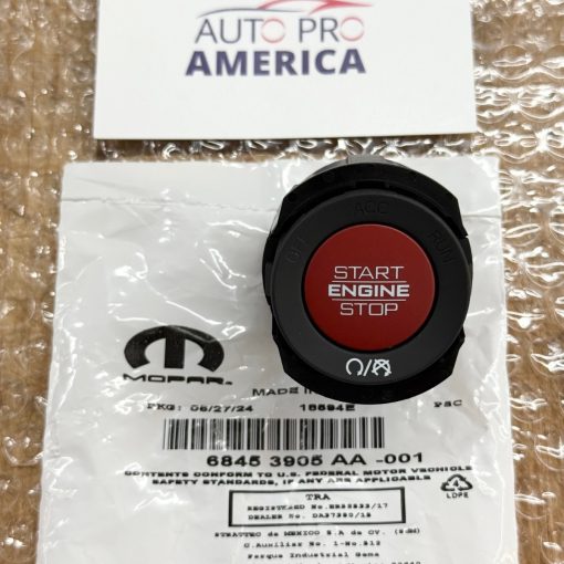 2021-2024 RAM 1500 TRX IGNITION SWITCH PUSH BUTTON MOPAR GENUINE OEM 68453905AA