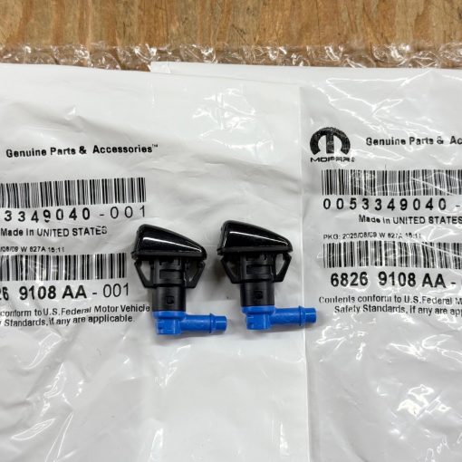 RIGHT & LEFT SIDE WINDSHIELD WASHER NOZZLES for 2011-26 DODGE DURANGO OEM MOPAR