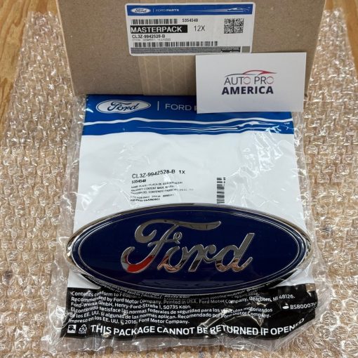 TAILGATE NAMEPLATE EMBLEM FORD F250 F350 BLUE OVAL 2009-2020 CL3Z9942528B OEM