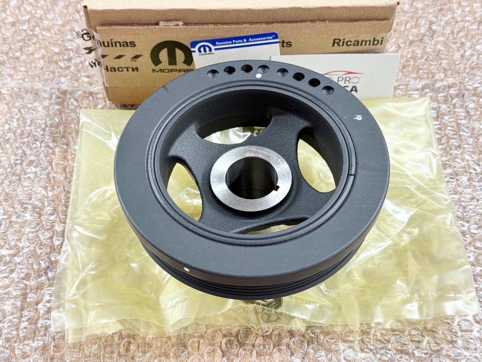 ENGINE CRANKSHAFT TIMING DAMPER for 11-27 JEEP DODGE CHRYSLER 3.6L OEM NEW