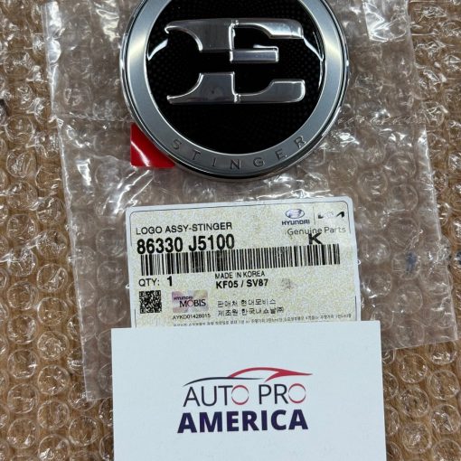 KIA Front Hood Emblem Badge for 2017-2023 Kia Stinger 86330J5100 OEM GENUINE NEW