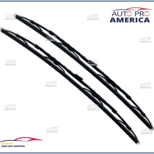 21" Inch UNIVERSAL Bracketless Windshield Wiper Blades SET 2pcs OEM VALEO SWF