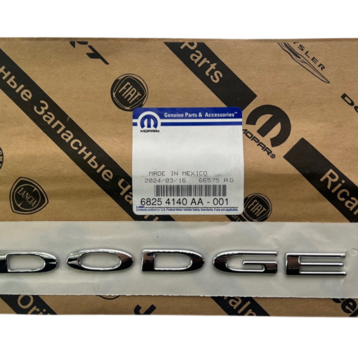Rear CHROME Emblem Badge for 2015-2023 DODGE Challenger Mopar OEM 68254140AA