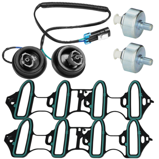 GM CHEVROLET ACDELCO Chevy Knock Sensors Harness Intake Manifold Gasket SET