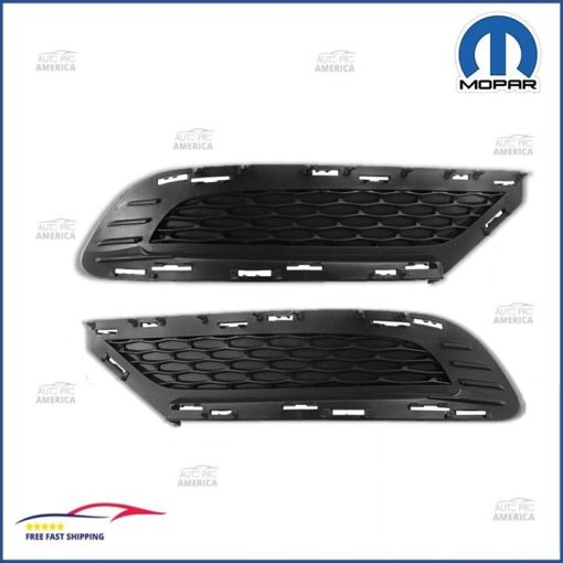 Fog Light Cover Drive & Passenger LH & RH CHRYSLER 300 2015-2023 SET OEM MOPAR