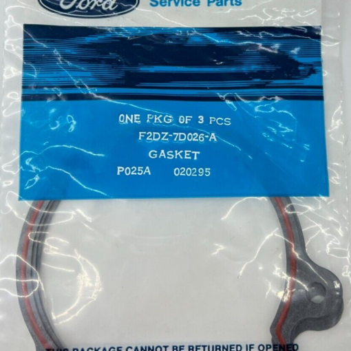 OEM FORD GASKET F2DZ7D026A for Ford TAURUS WINDSTAR (PKG OF 3) GENUINE NEW