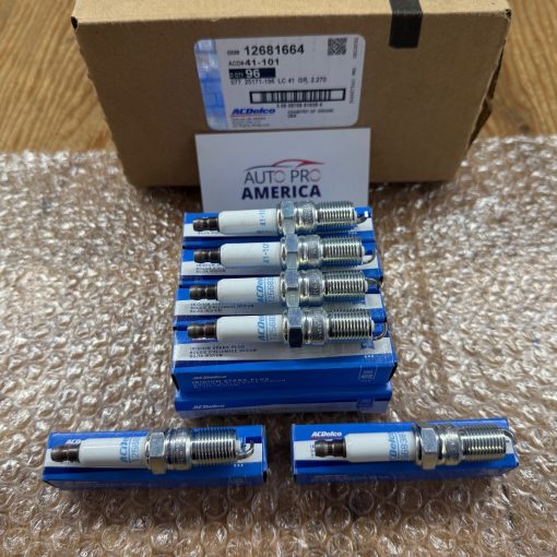Iridium Spark Plugs for CHEVROLET BUICK PONTIAC OLDS GM ACDELCO 41-101 6pcs OEM