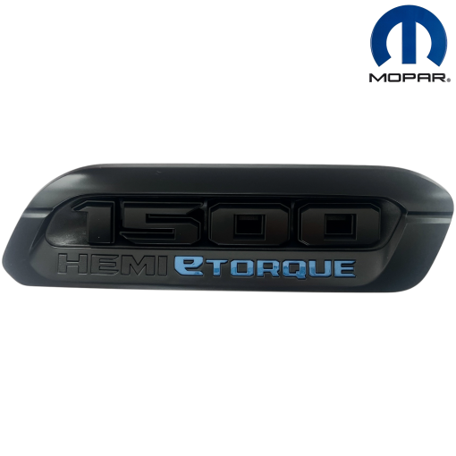 HEMI ETORQUE HOOD BADGE EMBLEM for 2020-2024 RAM 1500 DT RH Side 68500543AA OEM