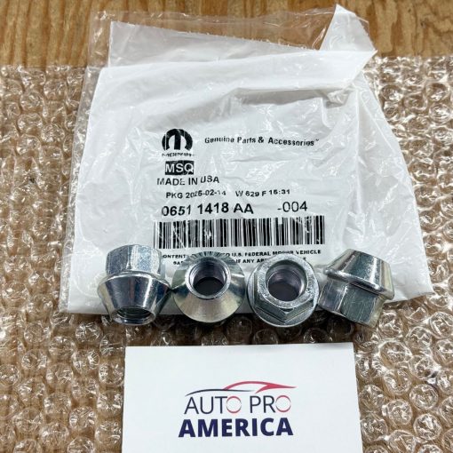 WHEEL LUG NUT (4) for 2012-2026 RAM 2500 3500 11-23 CHARGER CHALLENGER OEM MOPAR