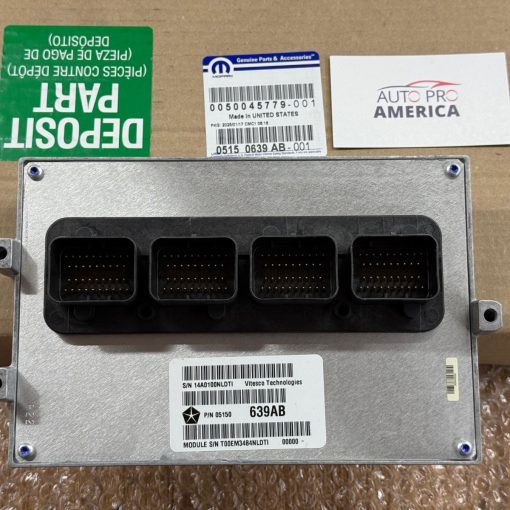 POWERTRAIN CONTROL MODULE 12-13 JEEP GRAND CHEROKEE DURANGO OEM MOPAR 5150639AB
