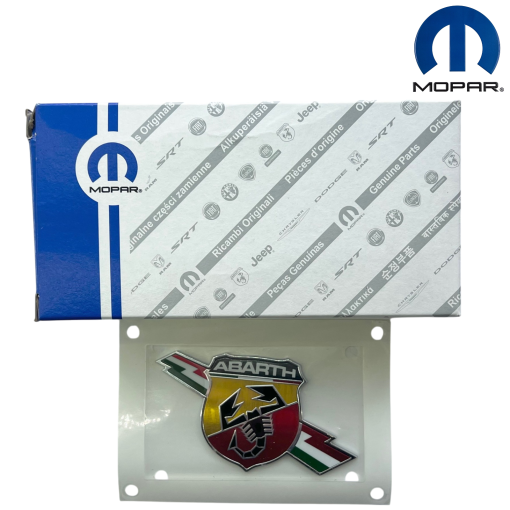2012-2019 FIAT 500 ABARTH FENDER EMBLEM BADGE NAMEPLATE 68104861AA OEM MOPAR NEW
