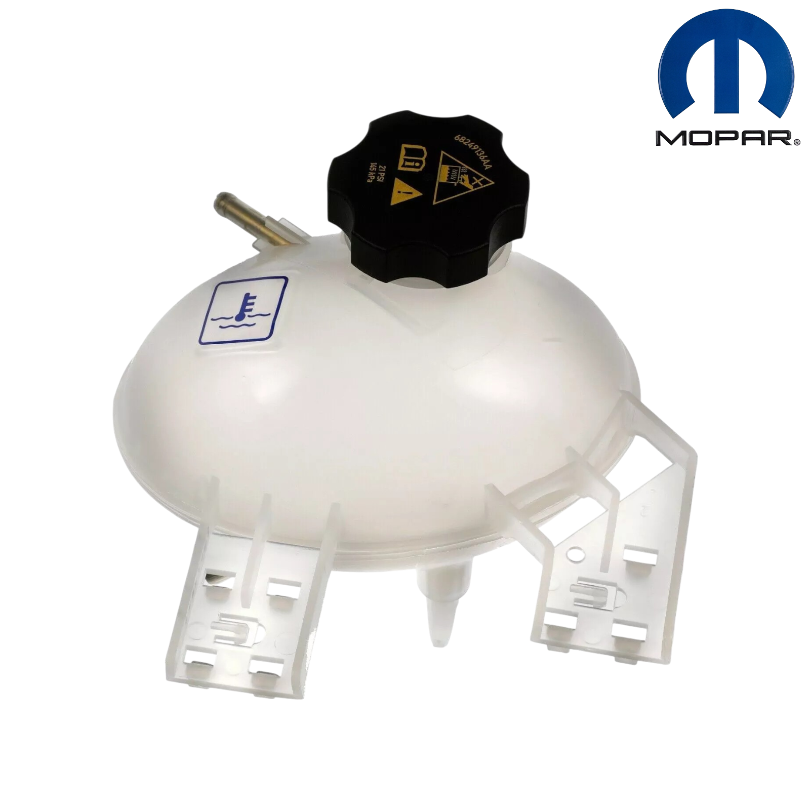 COOLANT RECOVERY RESERVOIR TANK 2015-2021 JEEP RENEGADE FIAT 500X OEM 68327756AA