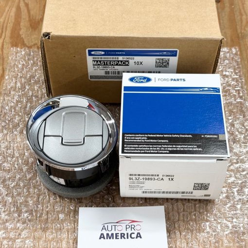 Dashboard AC Heater Air Vent Duct Chrome for 2009-2014 FORD F150 9L3Z19893CA OEM