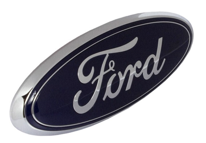 2007-2014 Ford Edge Flex Front Grille Blue Oval 9" Emblem BT4Z8213B OEM