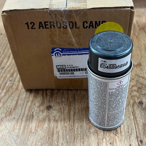PJR/YJR ONYX GREEN Spray Paint 4889591AB for Jeep Dodge Chrysler OEM MOPAR NEW