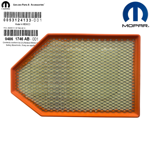 2011-2023 Engine Air Filter Dodge Challenger Charger 300 MOPAR OEM 4861746AB