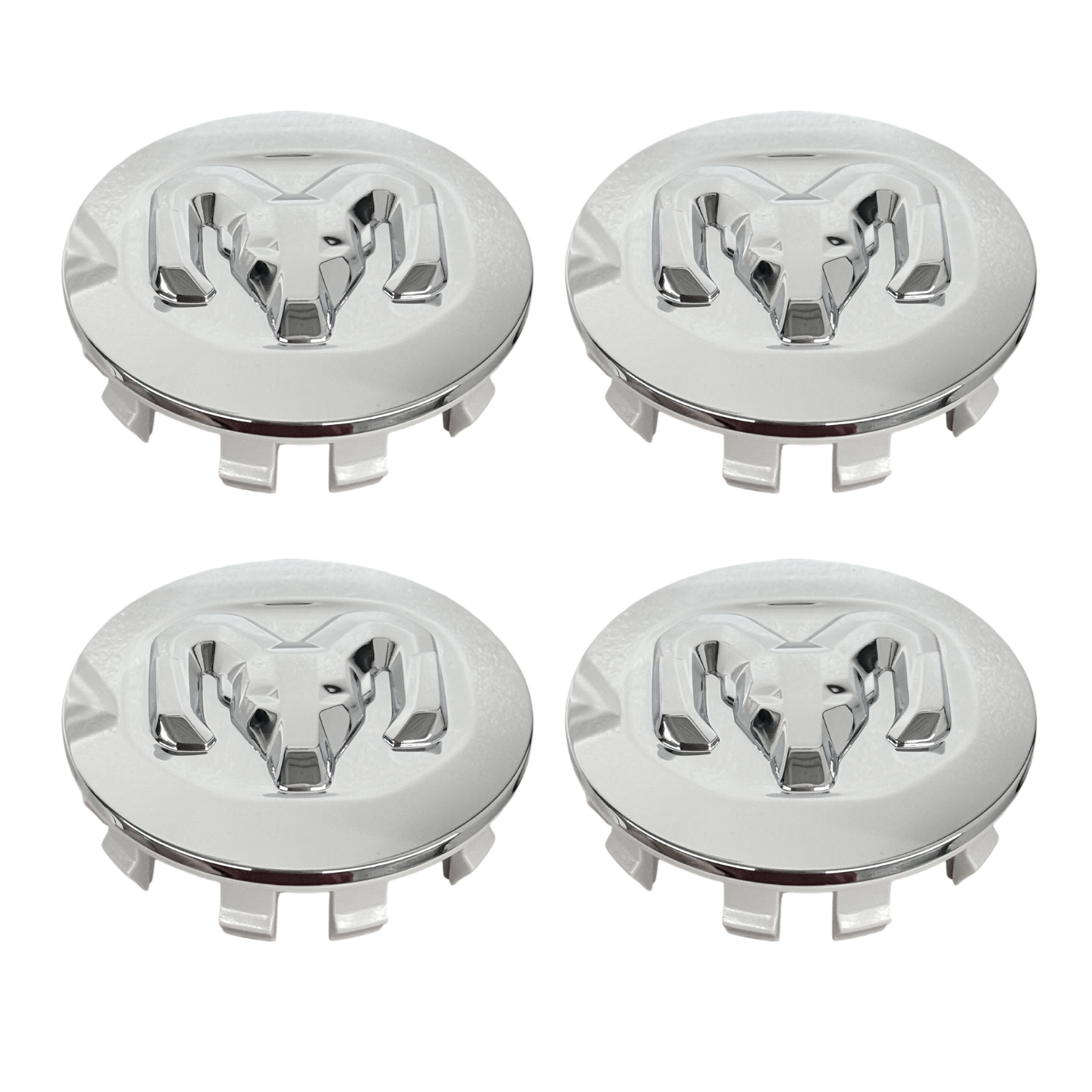CHROME CENTER CAPS for 2019-2026 RAM 1500 & PROMASTER OEM MOPAR 6KF18SZ0AA