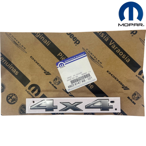 2015-2022 JEEP GRAND CHEROKEE LIFTGATE 4X4 EMBLEM NAMEPLATE BADGE MOPAR OEM NEW