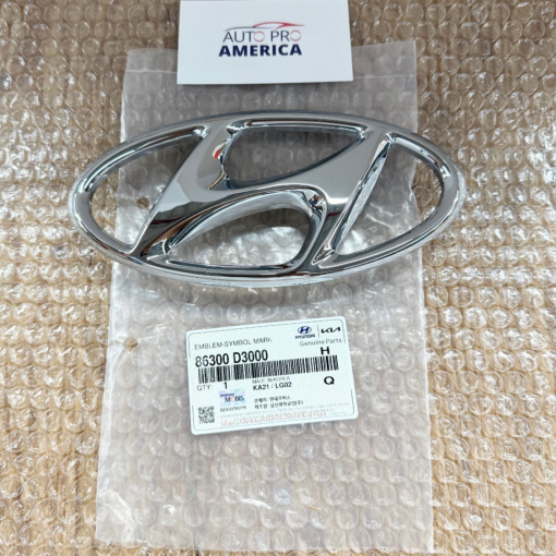 Front Grill Grille Emblem for 2016-2021 HYUNDAI Tucson 86300-D3000 OEM NEW