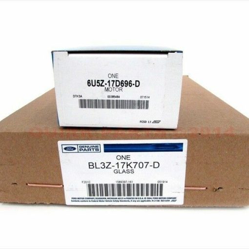 OEM 2011-2014 Ford F150 DRIVER Side View Power Mirror Glass & Motor Kit SET NEW