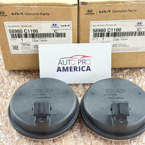 REAR ABS Wheel Speed Sensors for 15-22 KIA Sonata Tucson Optima Sportage 2pc OEM