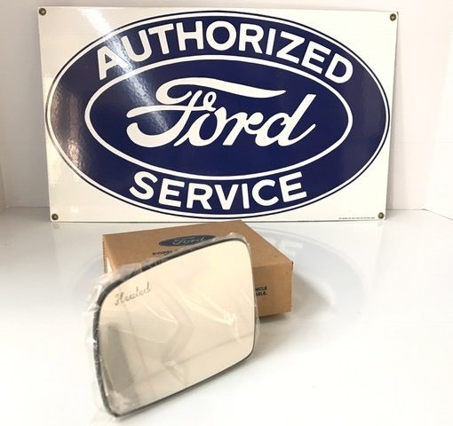 MIRROR GLASS 1990 91 92 93 1994 LINCOLN Town Car LEFT SIDE POWER HEATED FORD OEM