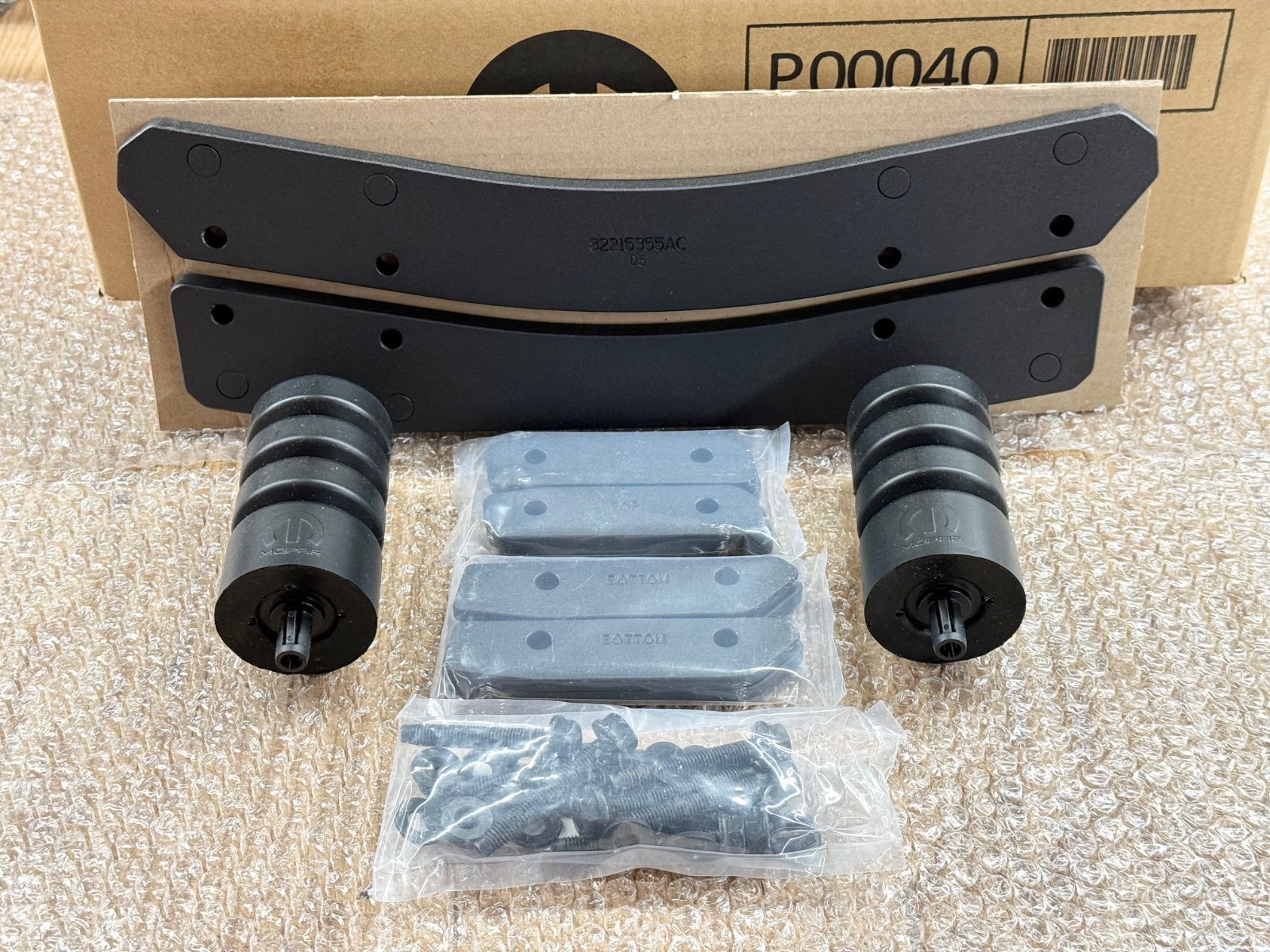 OVERSIZED SPARE TIRE MODIFICATION KIT for 2018-2026 JEEP WRANGLER JL MOPAR OEM