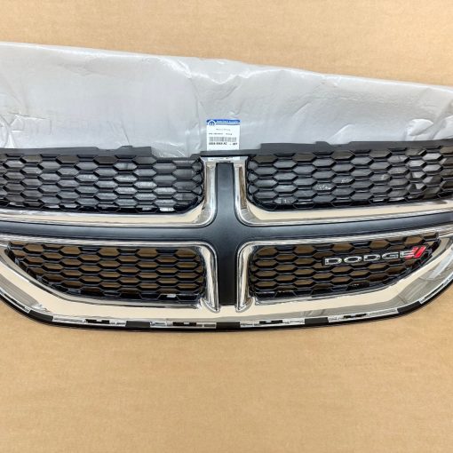 FRONT GRILLE Black & Chrome 2011-2020 Dodge Grand Caravan OEM MOPAR 68088969AC