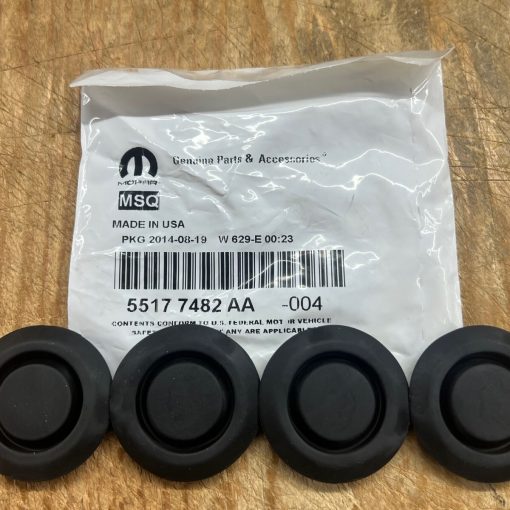 Body Floor Drain Plug Jeep Grand Cherokee Dodge Durango 55177482AA (4) OEM Mopar