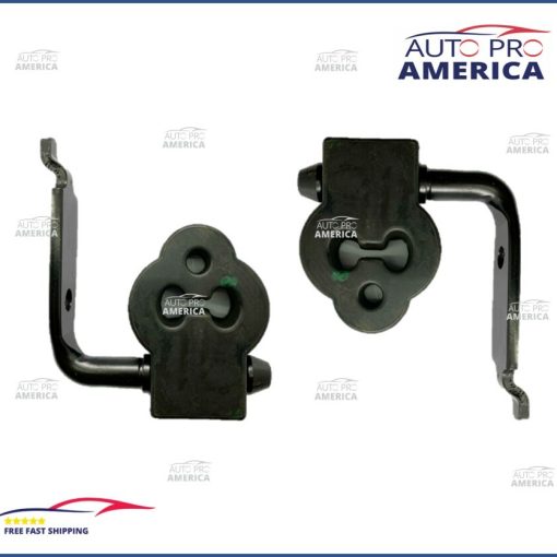 RUBBER HANGERS WITH BRACKET SET 1998-2011 FORD CROWN VICTORIA TOWN CAR MUFFLER