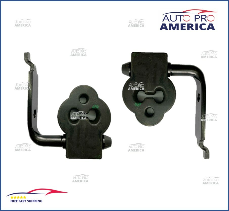 RUBBER HANGERS WITH BRACKET SET 1998-2011 FORD CROWN VICTORIA TOWN CAR MUFFLER