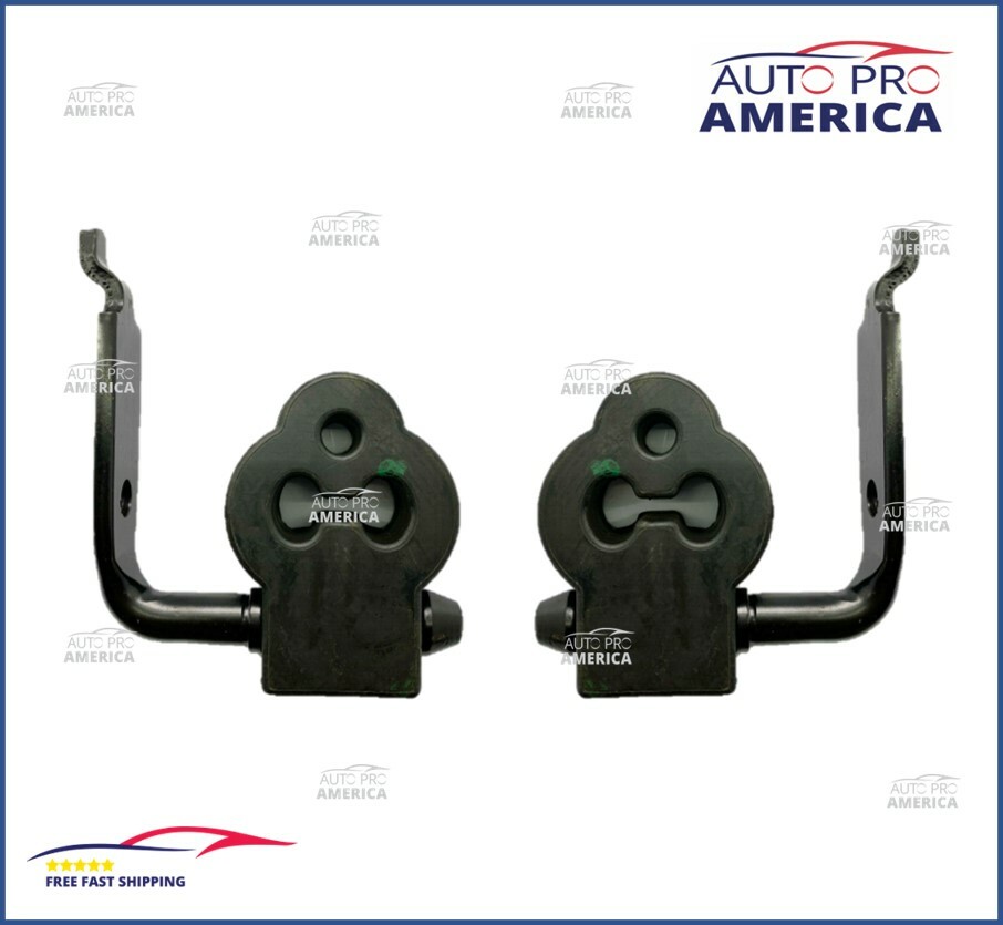 RUBBER HANGERS WITH BRACKET SET 1998-2011 FORD CROWN VICTORIA TOWN CAR MUFFLER