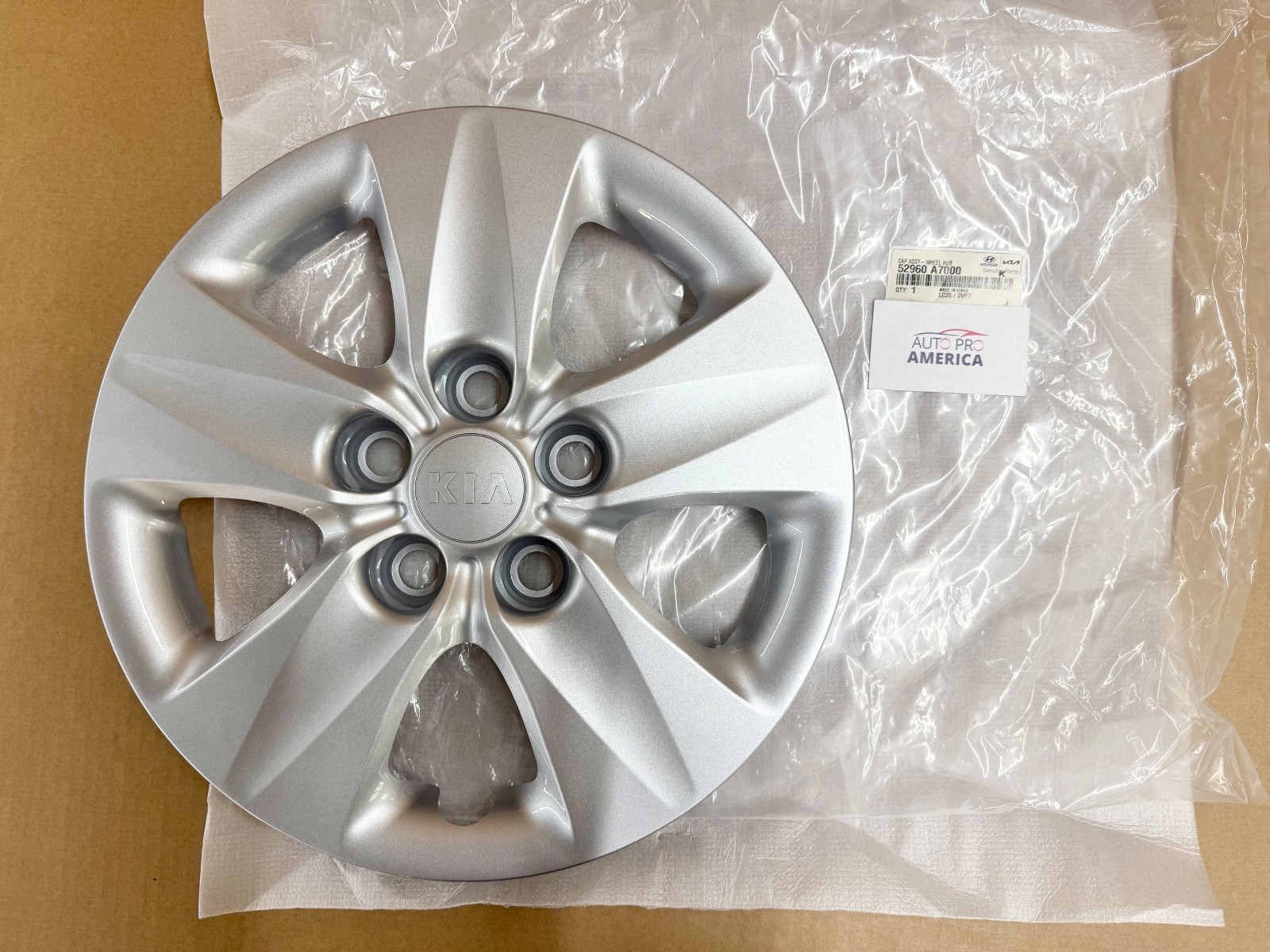 GENUINE WHEEL COVER SET 15" for 2014-2018 KIA FORTE 2017-2018 FORTE5 52960-A7000