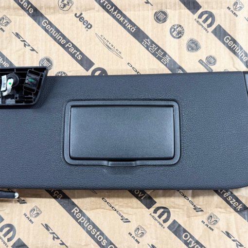 ILLUMINATED SUN VISOR LEFT DRIVER 2018-2023 JEEP WRANGLER GLADIATOR MOPAR OEM