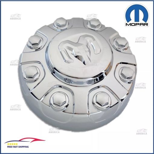 GENUINE MOPAR 2019-2024 RAM 2500 3500 CHROME HUB CAP FOR 18" WHEELS 6PG02SZ0AC