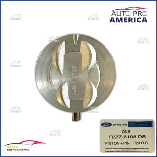 Piston & Pin Assembly F2ZZ6108DB 5.0L 8 Cyl .020" O/S Ford Mustang OEM GENUINE