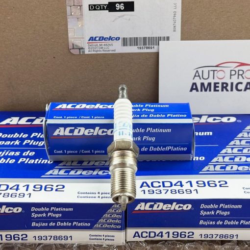 8PC 41-962 DOUBLE PLATINUM SPARK PLUGS for 2003-2016 OEM CHEVY GMC CADI ACDELCO