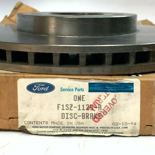 Front Disc Brake Rotor for 1989-1992 Ford Thunderbird Cougar F1SZ1125A OEM NEW