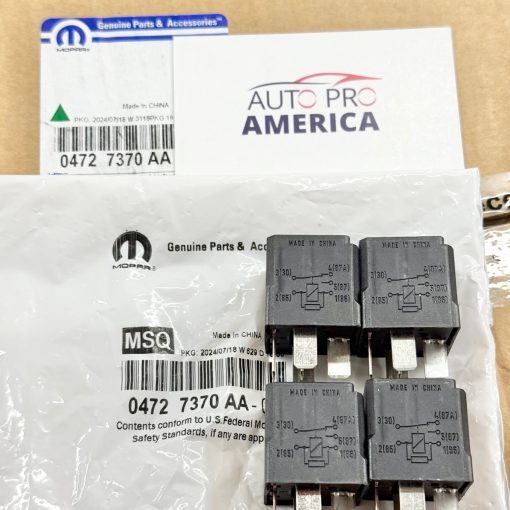ABS Relay for 1992-2024 Dodge Ram 1500 2500 3500 4pcs CHRYSLER Genuine Mopar OEM
