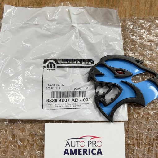 REDEYE EMBLEM BADGE DRIVER SIDE 19-23 DODGE CHALLENGER HELLCAT MOPAR OEM NEW