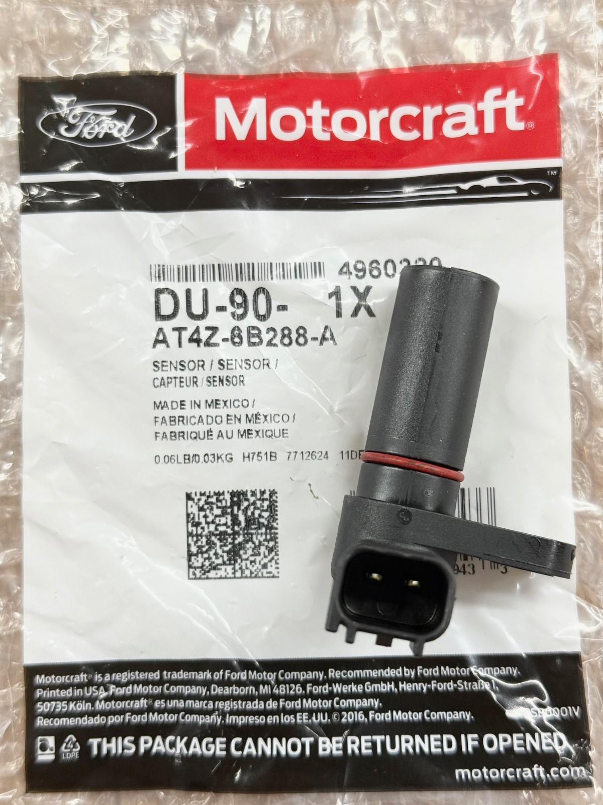 FORD Camshaft Position Sensor Mustang Explorer F150 Edge DU90 GENUINE OEM NEW
