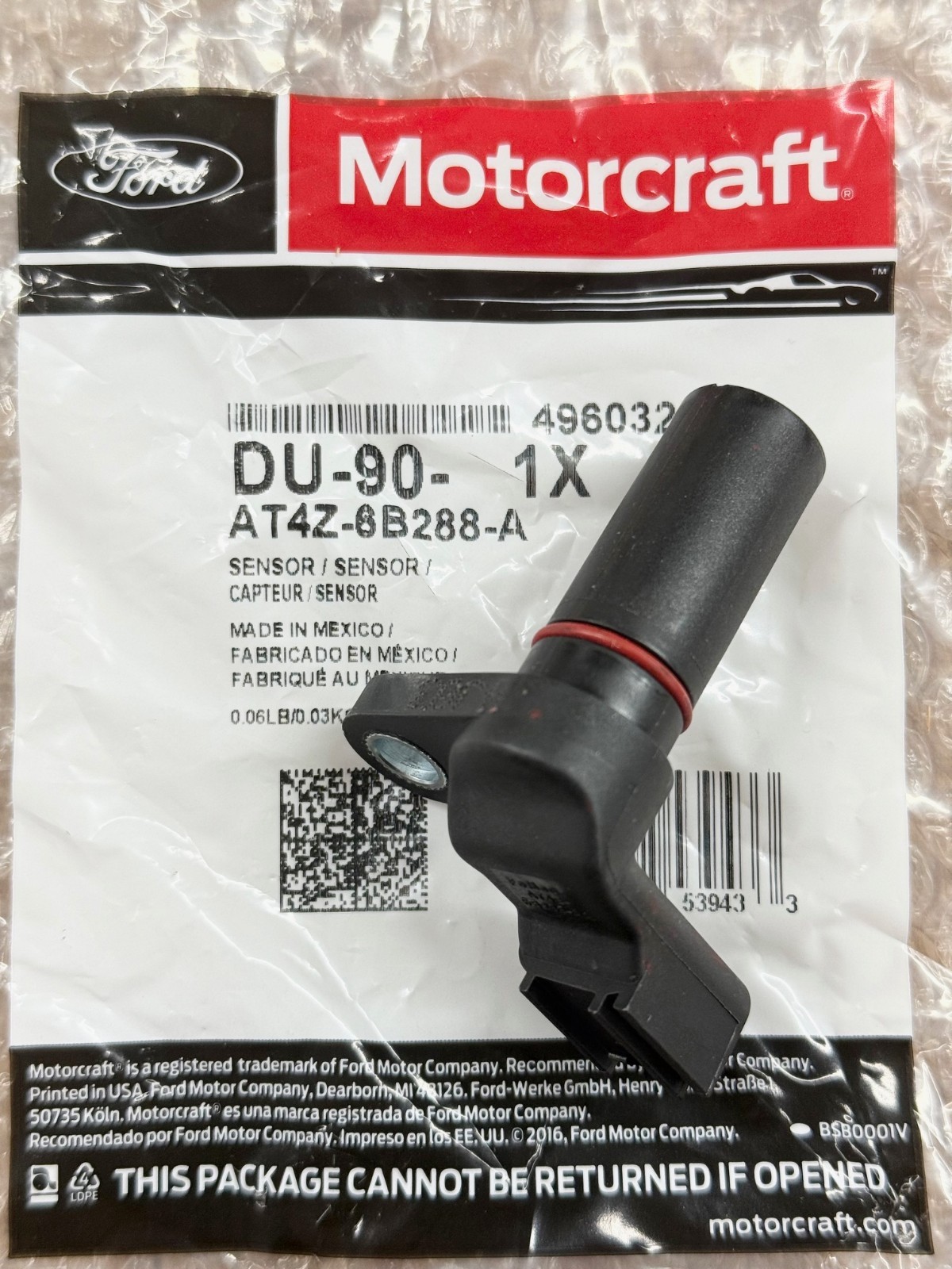 FORD Camshaft Position Sensor Mustang Explorer F150 Edge DU90 GENUINE OEM NEW