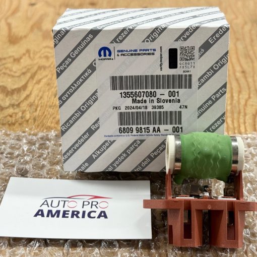 ENGINE COOLING FAN RESISTOR 14-25 RAM PROMASTER 1500 2500 3500 MOPAR OEM NEW