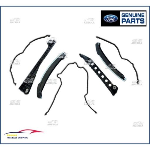 Camshaft Timing Chain Guides & Front Cover Gaskets Ford F150 5.4L 3V SET OEM