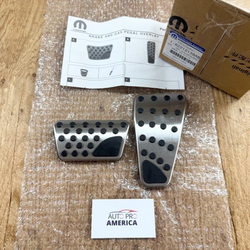 GAS & BRAKE PEDAL 09-2018 Ram 1500 2500 3500 4500 5500 STAINLESS STEEL OEM MOPAR