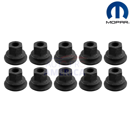 Wheel Lug Nuts 2012-2026 Ram 3500 4500 5500 6509424AA 6514130AA 10pcs OEM Mopar