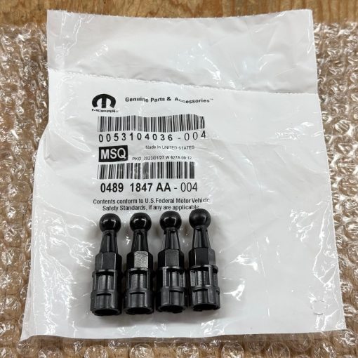 ENGINE COVER BALL STUDS APPEARANCE COVER for 07-23 JEEP DODGE CHRYSLER OEM MOPAR